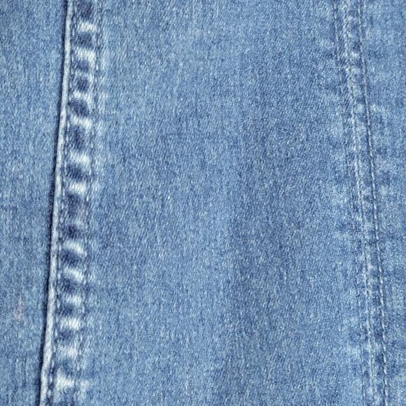 Free People Denim Mini Skirt, Sz 0 - Picture 2 of 4